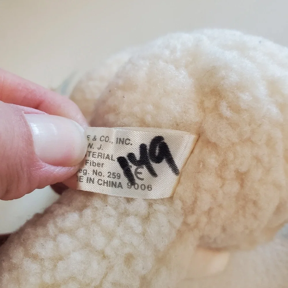 RUSS‎ Luv Pets Broken Arm White Teddy Bear 